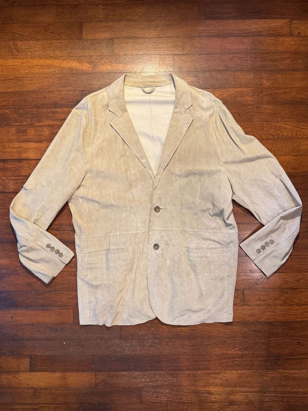 Michael Kors Tan Suede Blazer